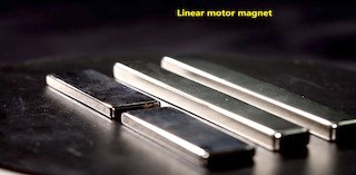 Linear motor magnet